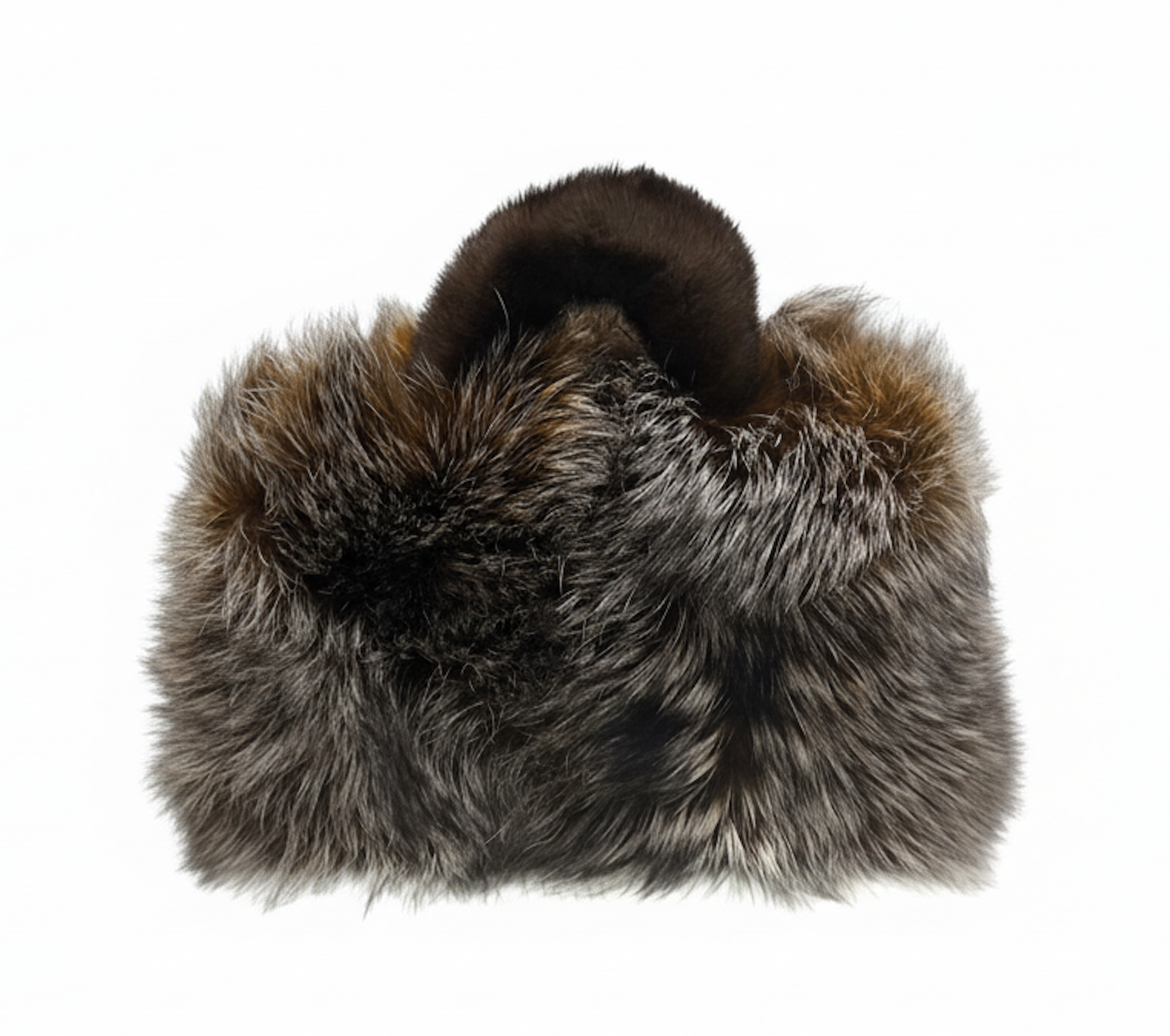 BROWN MONSTER FOXXY BAG