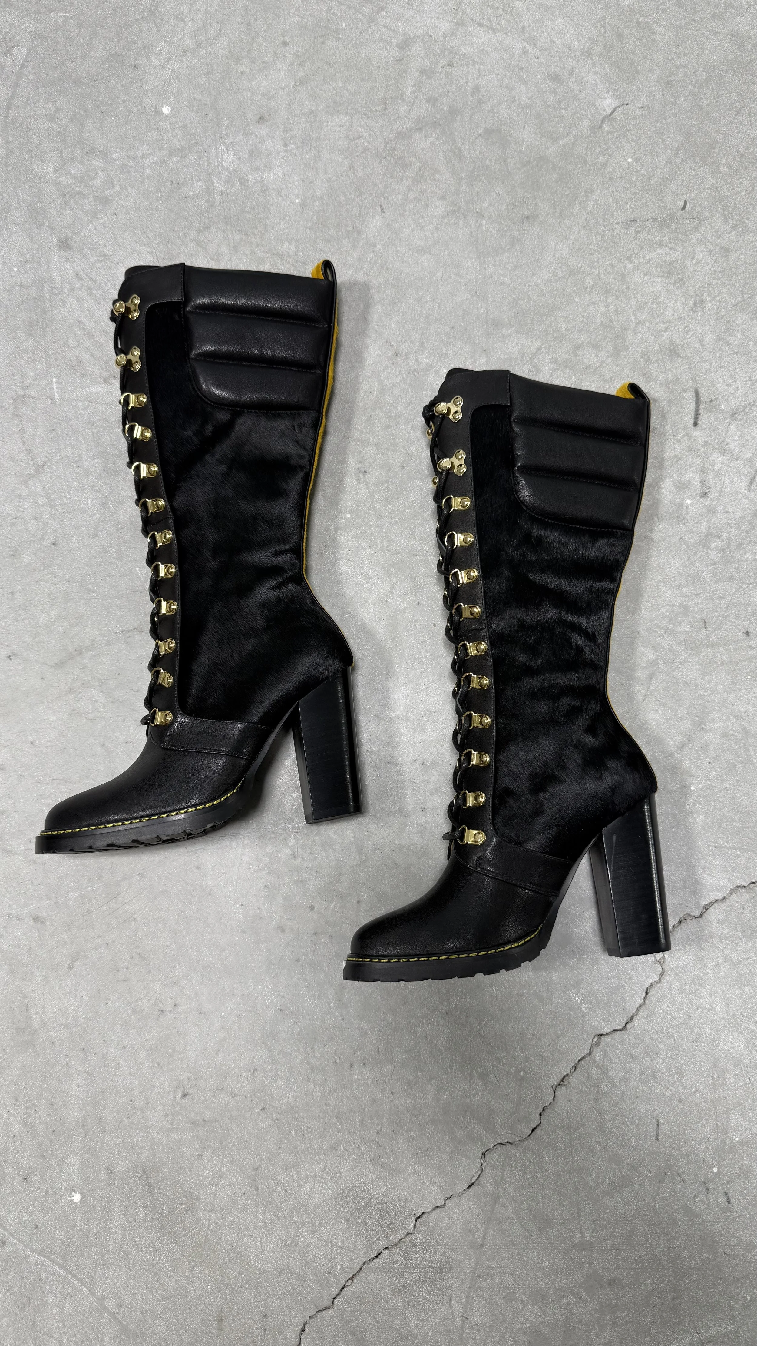 DRIFTWOOD YELLOW STRIPE - SIZE 36 - FINAL SALE