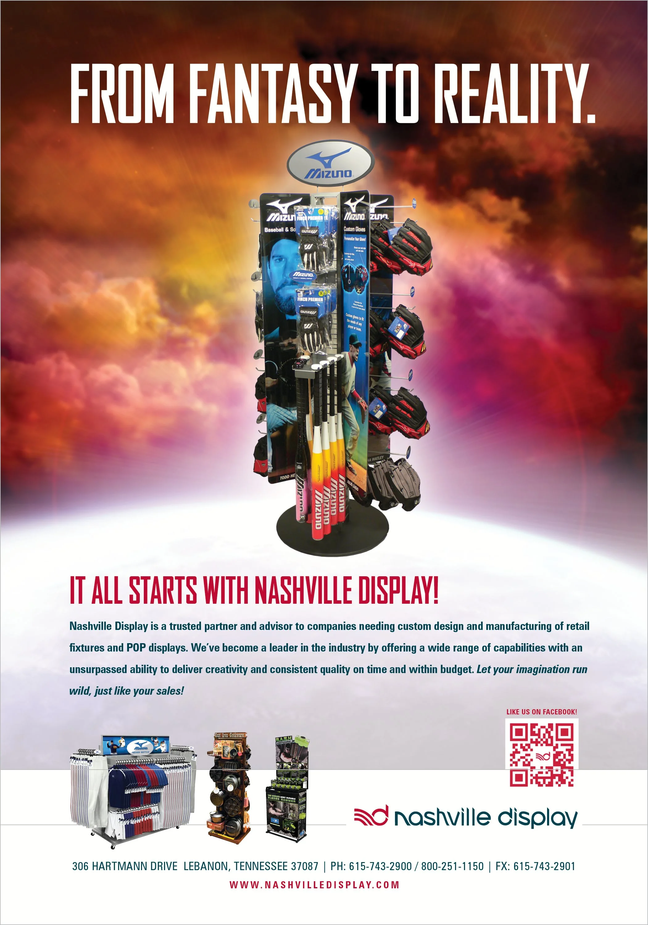 Nashville Display Fantasy Ad
