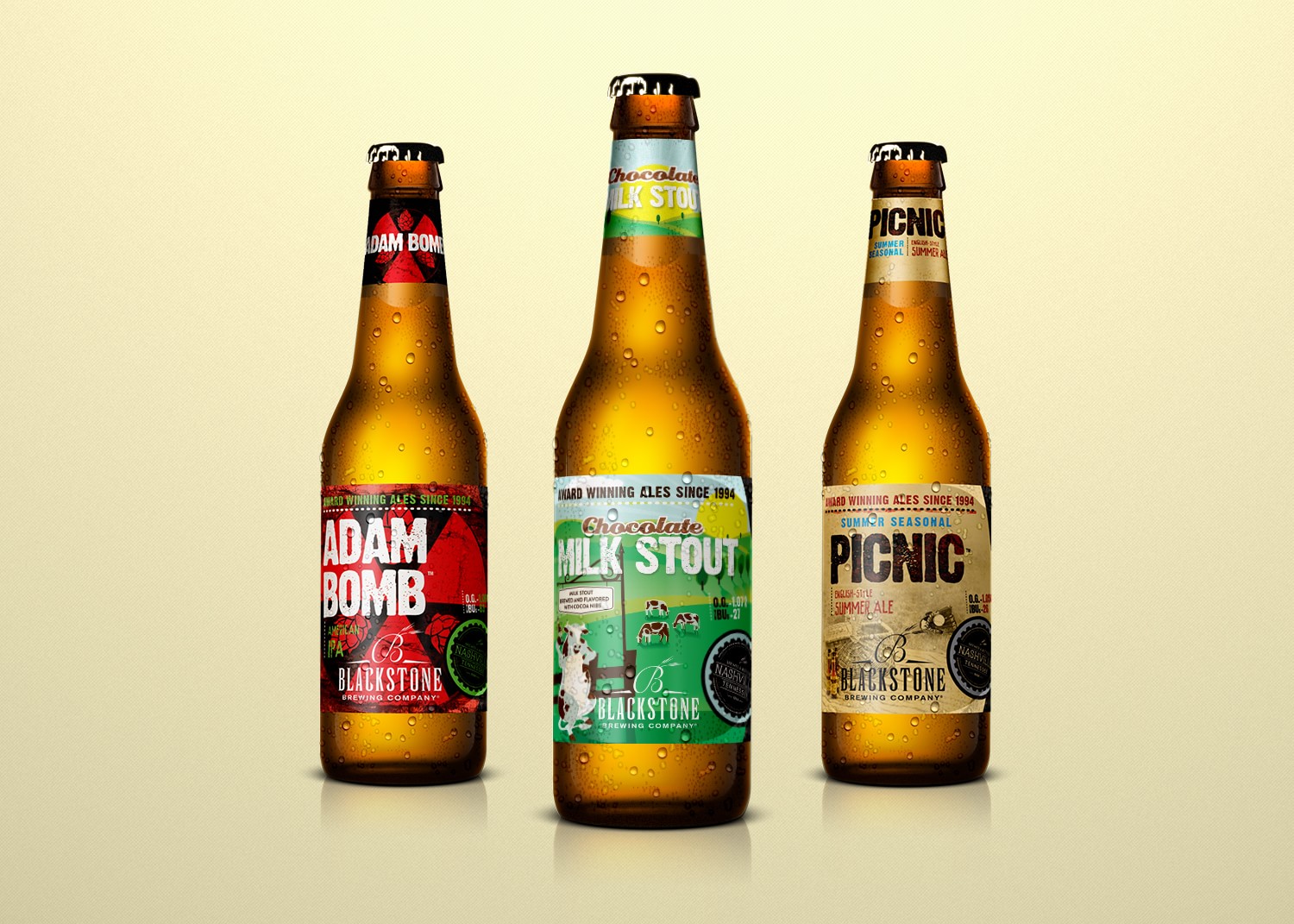 Blackstone Brewing Company Bottle Label