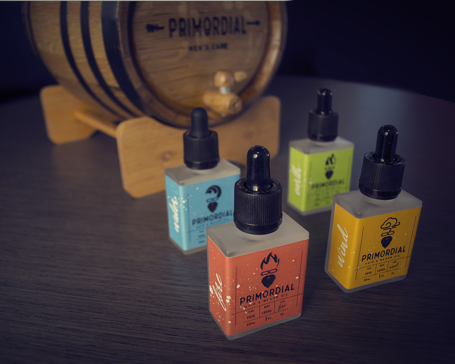 Primordial Hair & Beard Oil