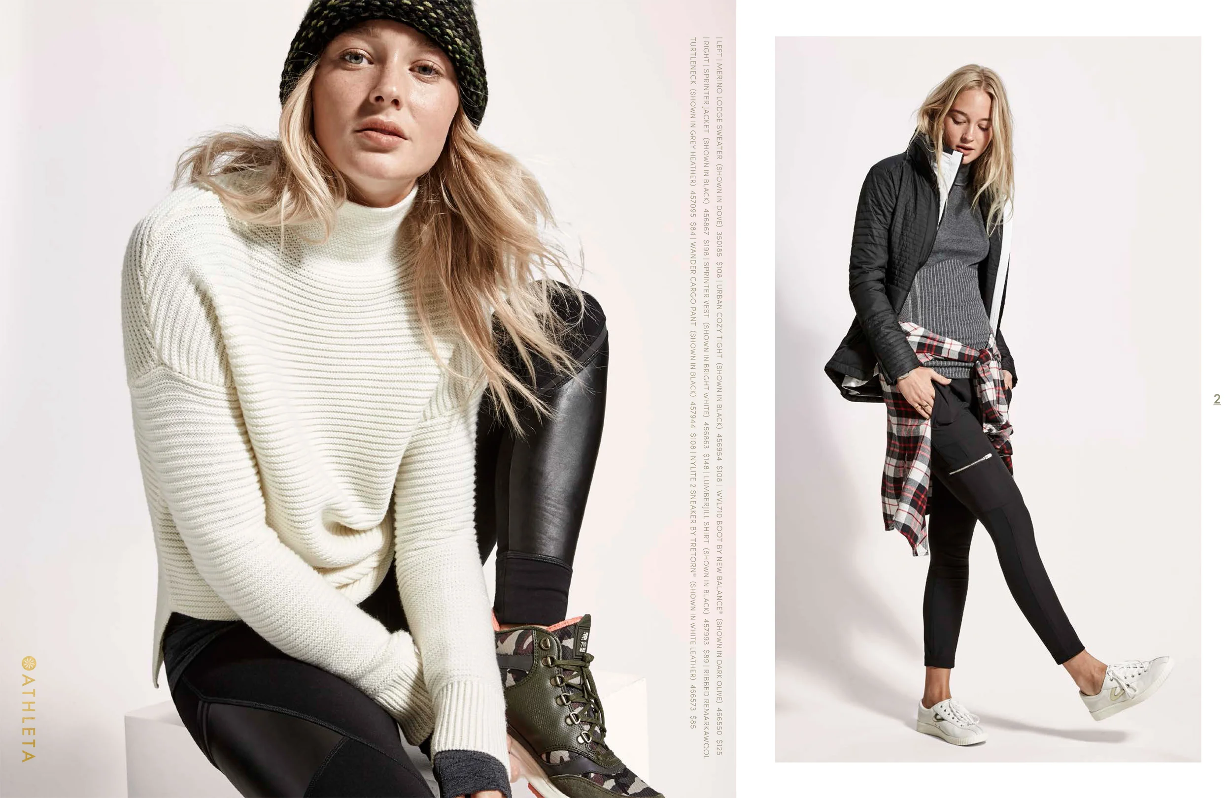 ATHLETA WINTER 2016 LOOKBOOK