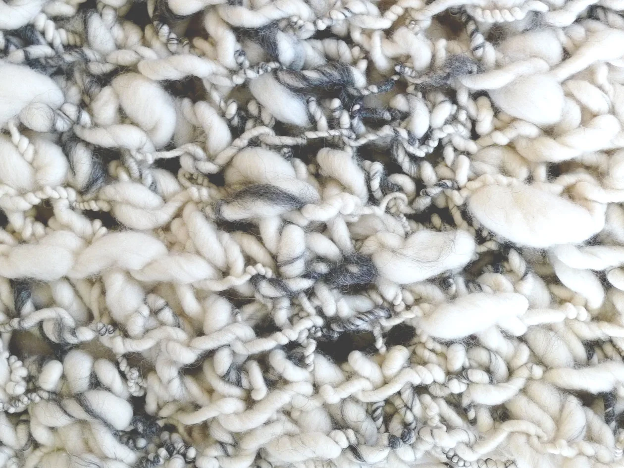 Grey & White Cowl - "Shortie"