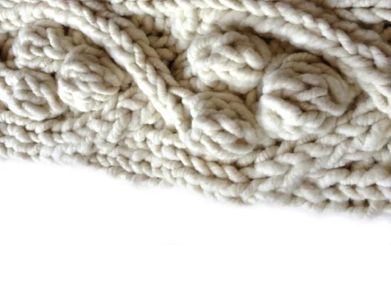 Exaggerated Bobble Snood- PATTERN