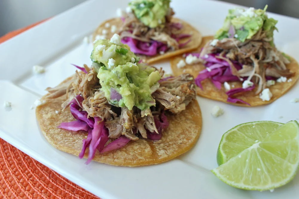 Slow Cooker Citrus Habanero Carnitas Tacos 