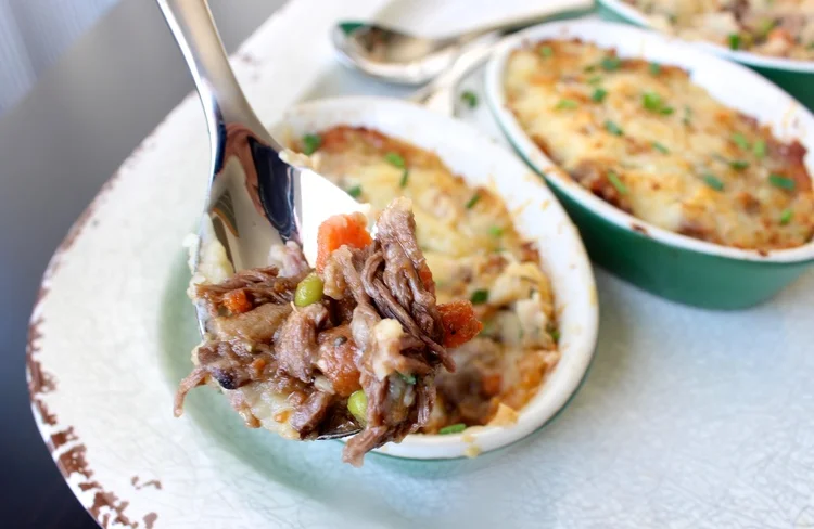 St. Patrick's Day Recipe: Individual Guinness Braised Short Rib Shepherd's Pie with Irish Cheddar