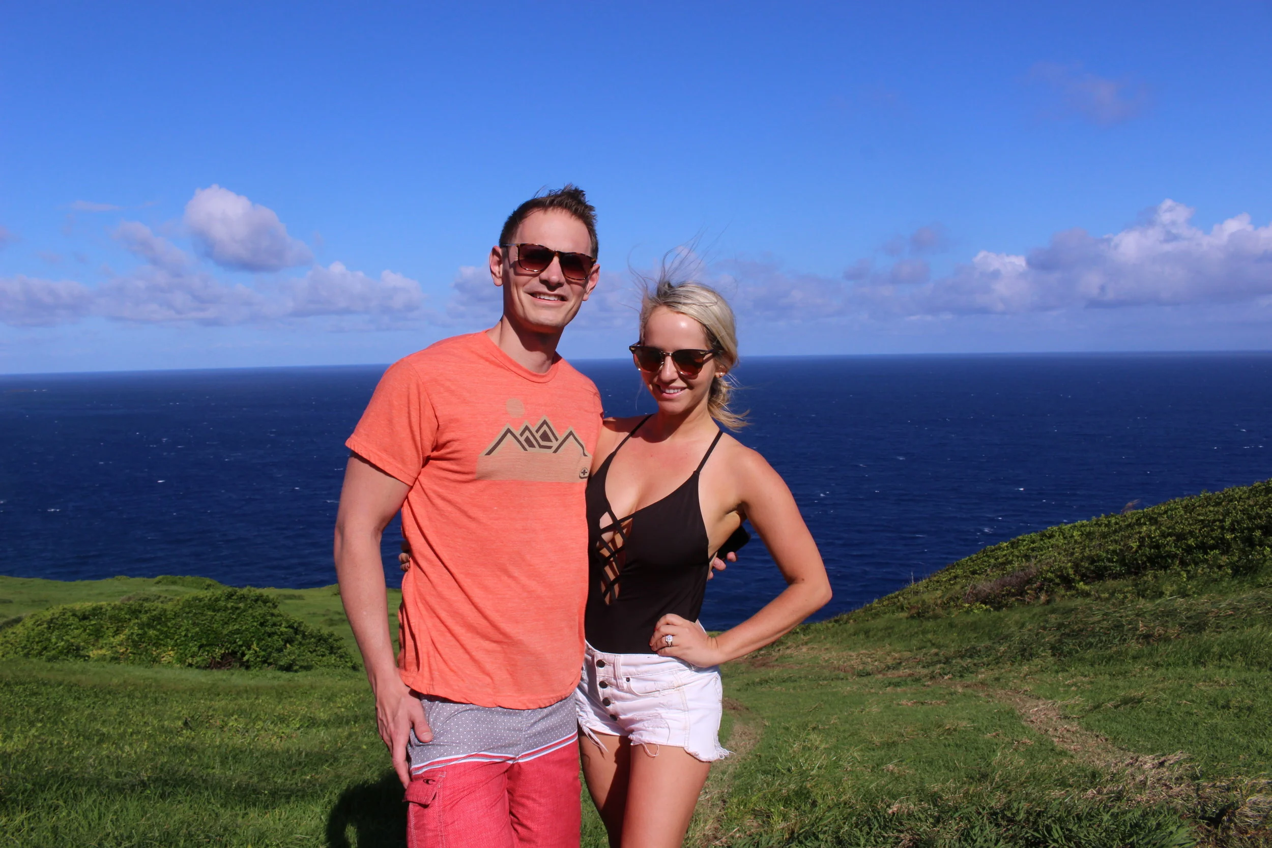 Sceneic stop on the "back road" from Hana.
