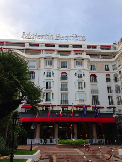 The Majestic Barriere in Cannes, France
