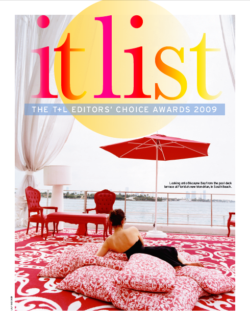 It List, Travel + Leisure, June 2009