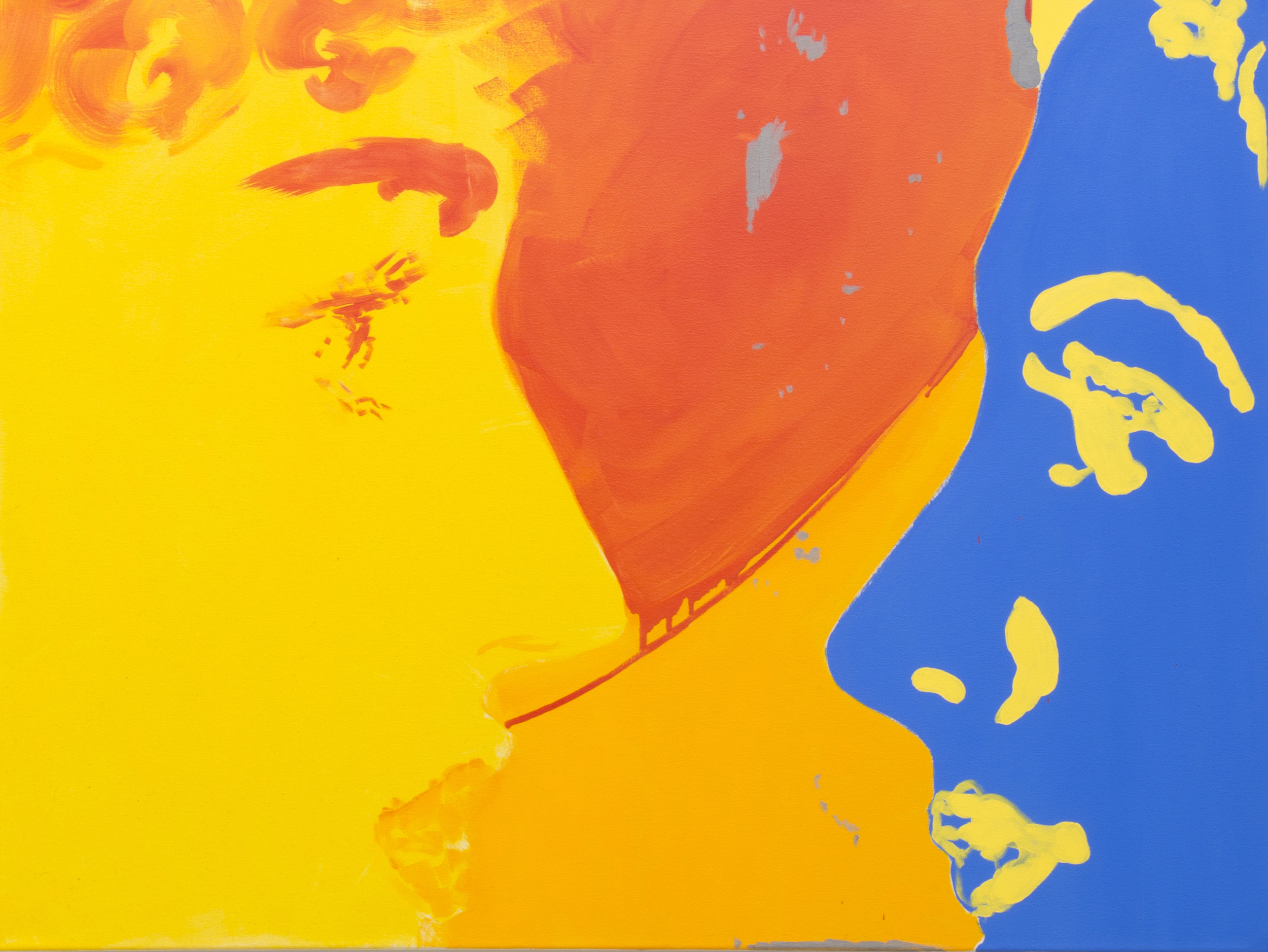The Voices (Primary), oil on canvas, 36 x 48 in., 2014