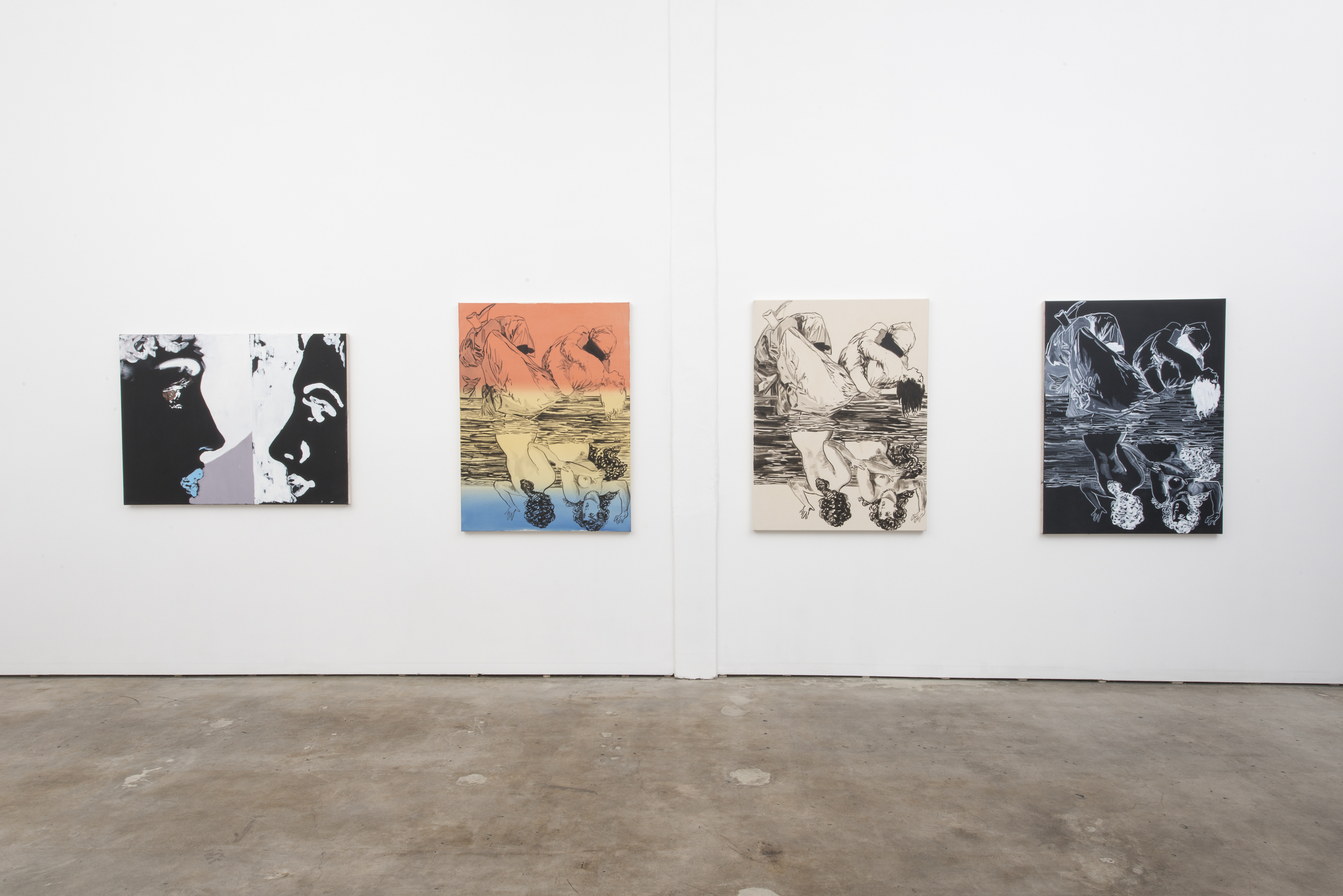 "A Good Line: Can't Live Without You," installation view, Meliksetian⎮Briggs, Los Angeles, CA 2014