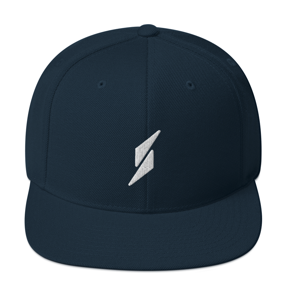 belangrijk Ruïneren mouw The Burkett Lightning Bolt Hat, Navy with green tint under the bill — Wit &  Craft | Branding & Design Studio