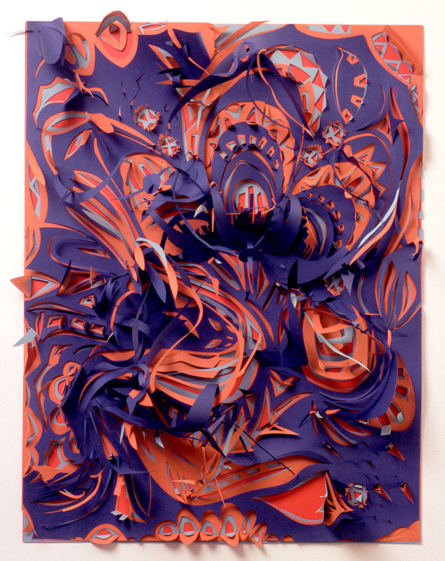 Navy Wonder Paper cut-out 19" x 29" 2008