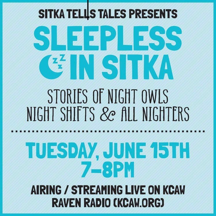 Coming soon! The next edition of #SitkaTellsTales and tune in tonight June 1st at 7 PM on @kcawradio for another new storytelling show, &quot;Our Grandparents Teachings,&quot; hosted by Chuck Miller.