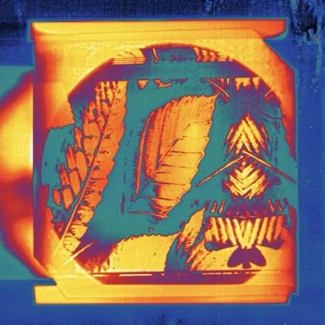 FLIR - Transparent IR Camo on hotplate