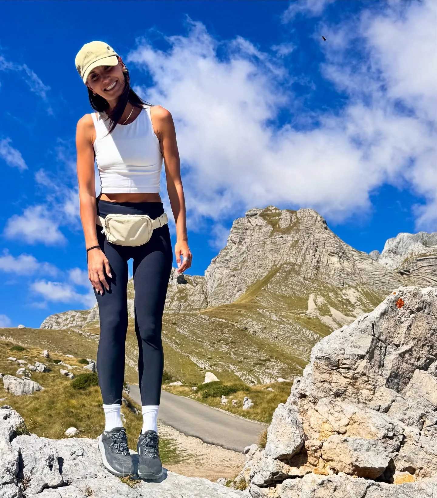 Žabljak Montenegro 🇲🇪 
The smile of a girl who feels so fulfilled. 
Two weeks with some of my closest friends, a baby, and exploring parts of Europe I’ve never seen and absolutely fell in love with. 
The road trip from Kotor to Žabljak was s