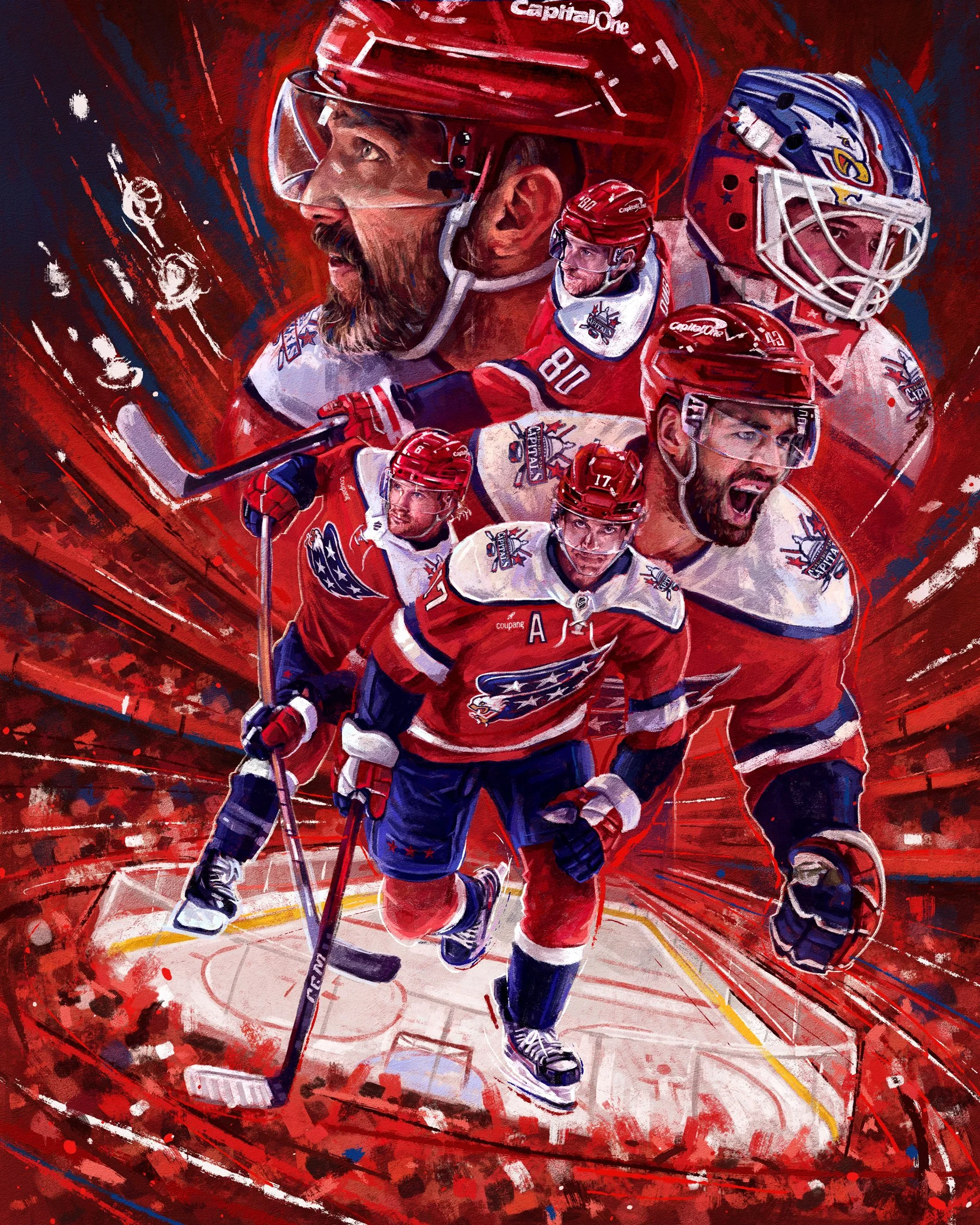 Washginton Capitals - Fan Appreciation Day Poster