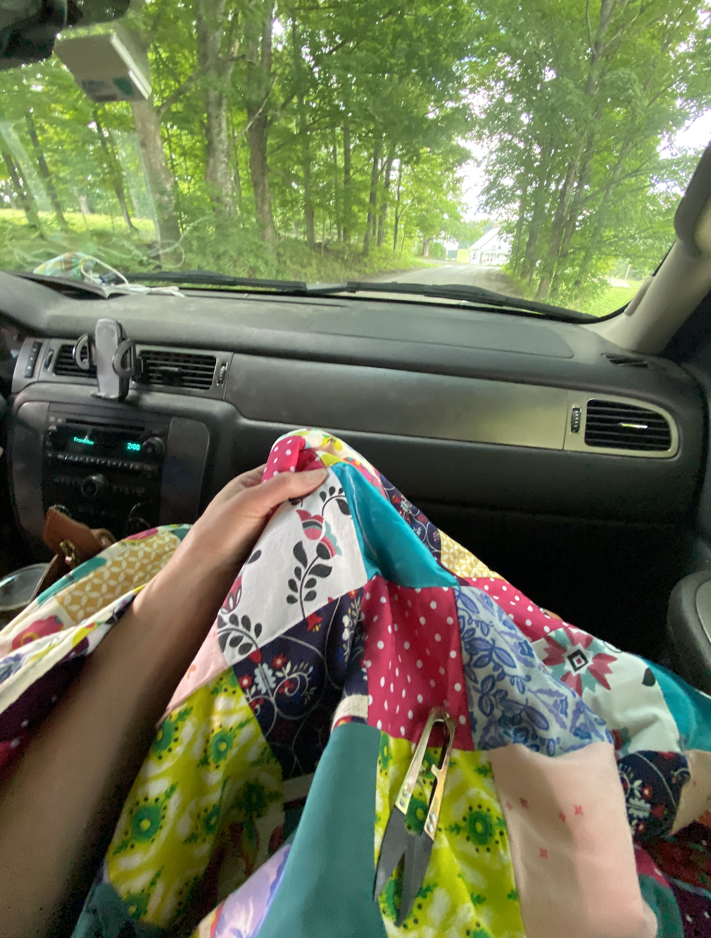 Backroads drives through Vermont were the right time for quilting
