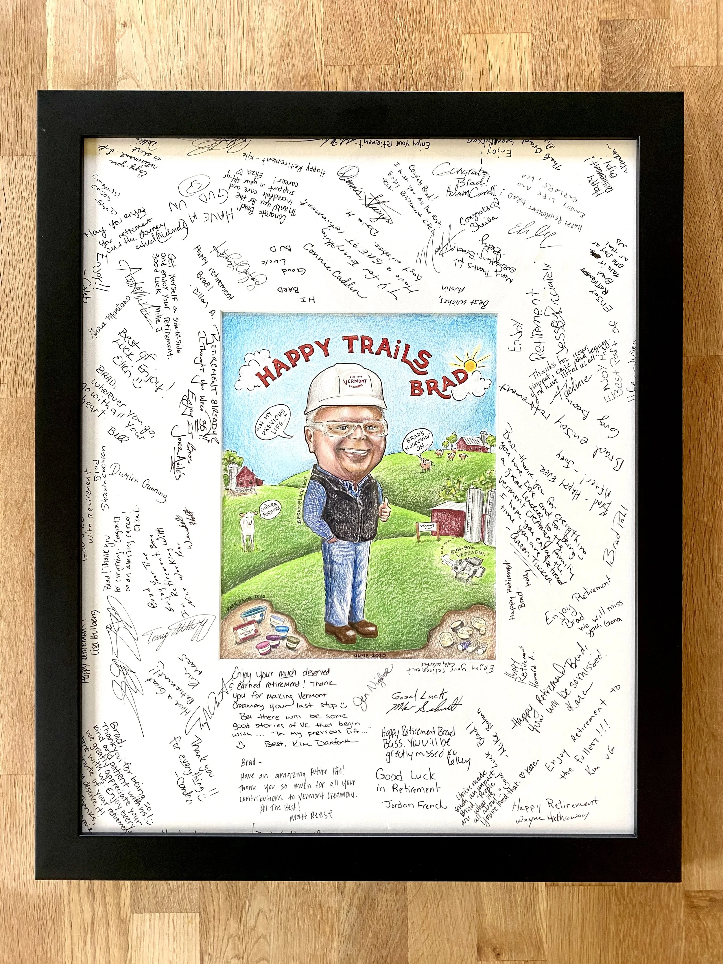 Happy Trails, Brad!