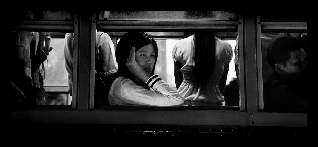 Because it's easier to be mysterious in B&W