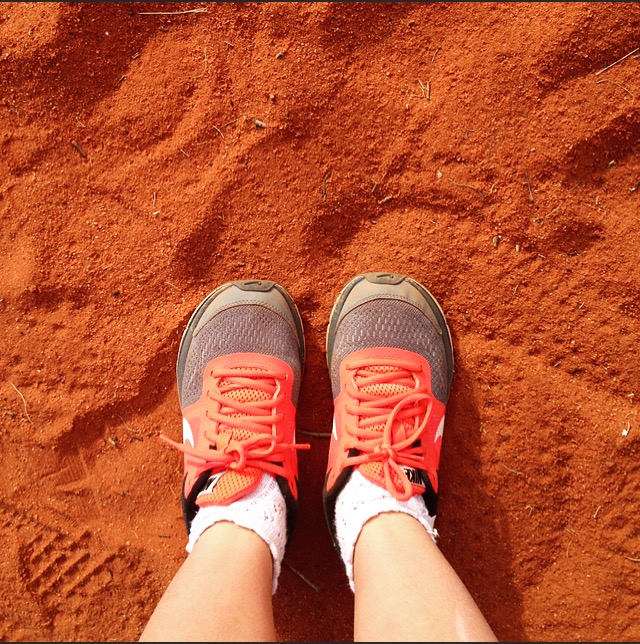 Taking photos of trainers counts as exercise right? 
