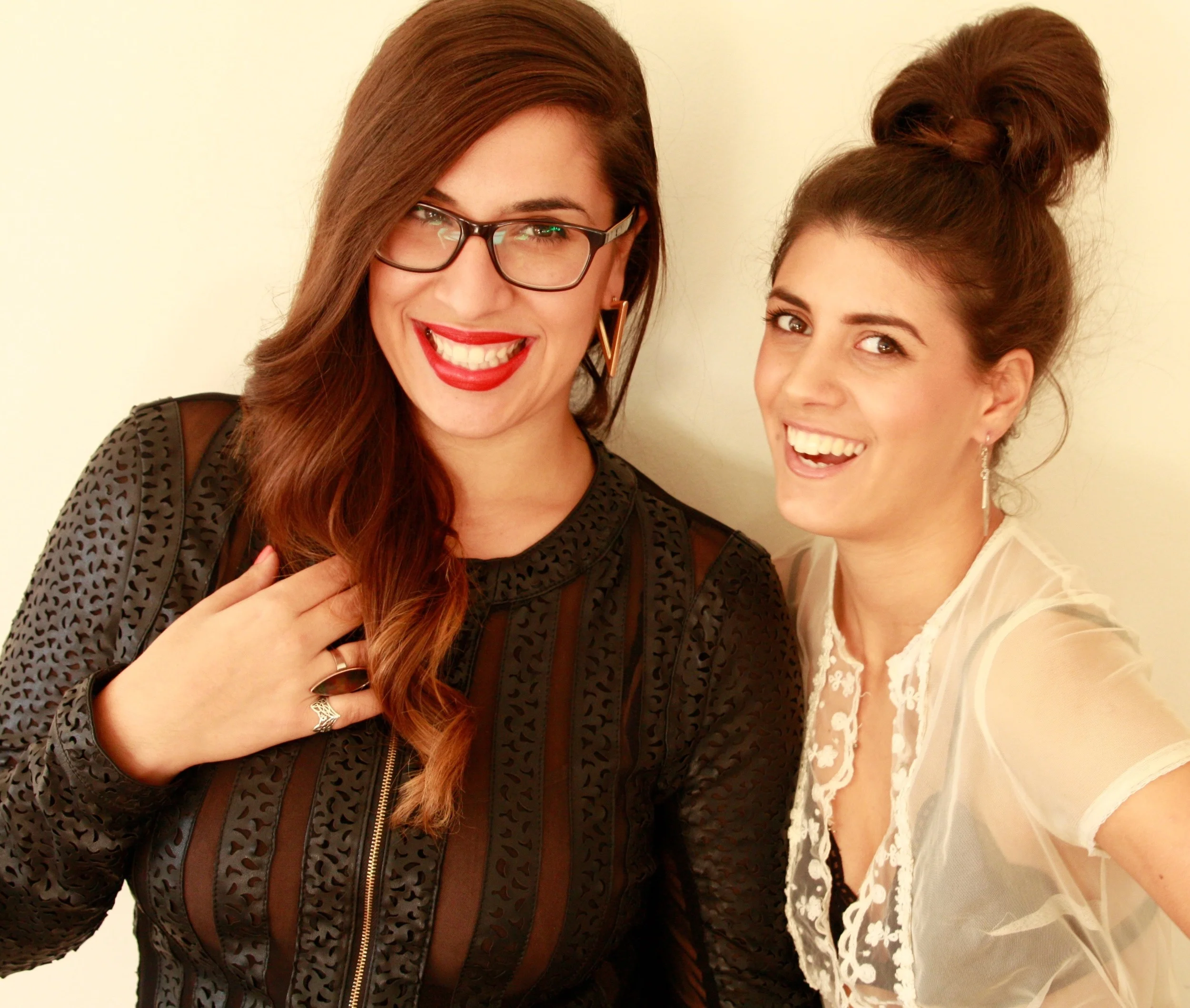 Dilara (right) with her partner in crime, Justine (left) of The Pickle Sandwich