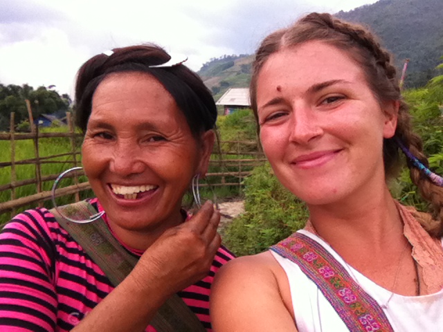 Emily spreading happiness and joy in Sapa, Vietnam