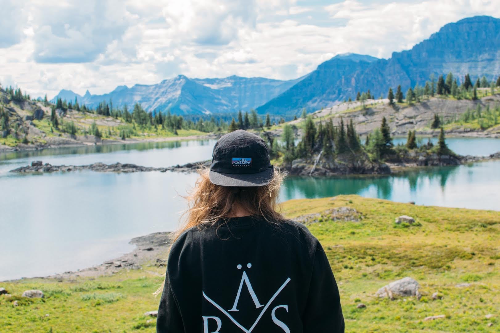Billie hiking the Sunshine Meadows in, you guessed it, Canada. 