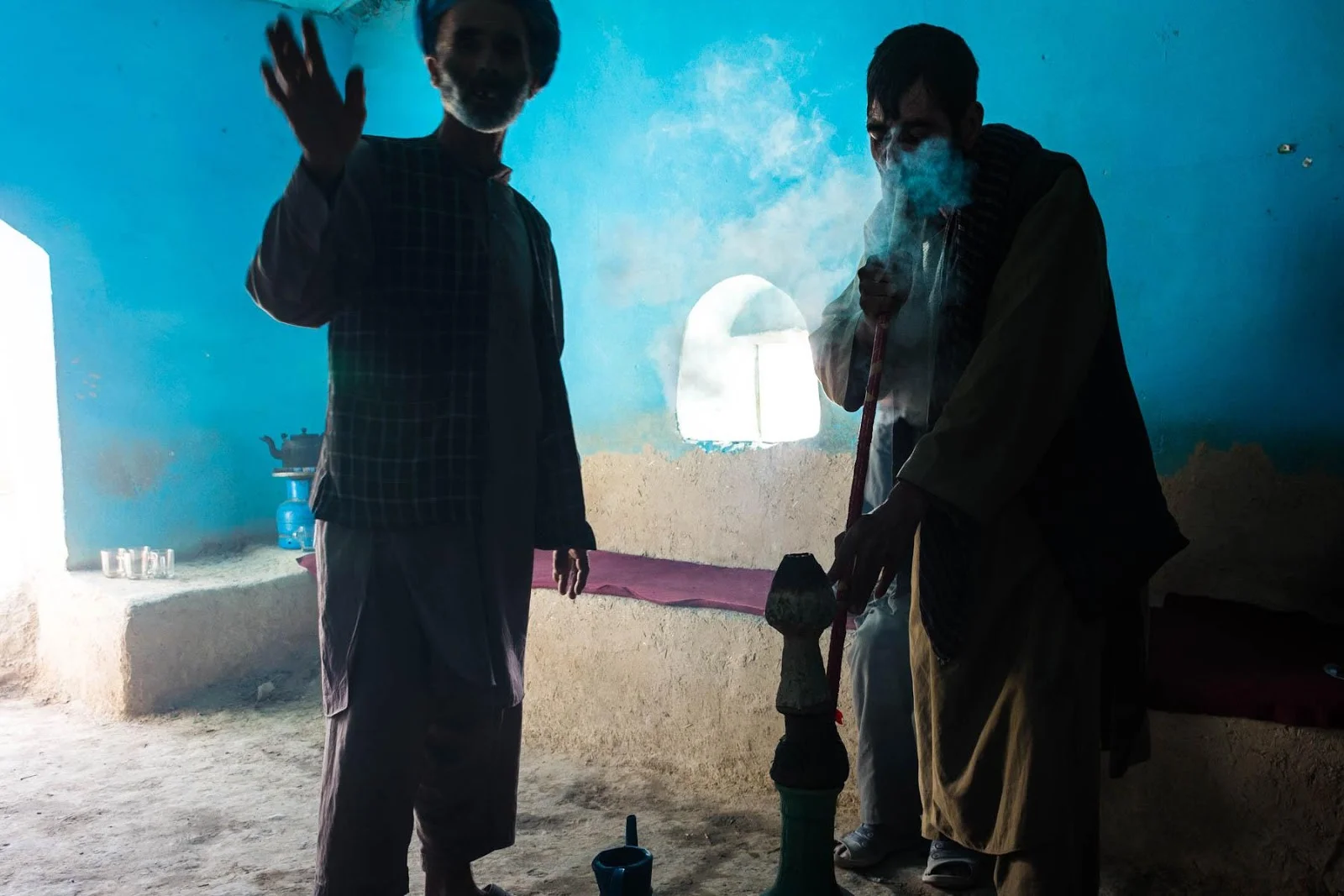 Traveling in Afghanistan is objectively difficult and unsafe, but when things work out, they’re unforgettable! Case in point: heading out to the Afghan countryside to visit the ruins of an ancient city, and ending up in a shepherd’s hut smoking a gigantic homemade bong (HQ: we don't condone substance abuse, nor do we condone censorship - these are Alex's words) with a bunch of local men. I couldn’t dream this stuff up if I tried.