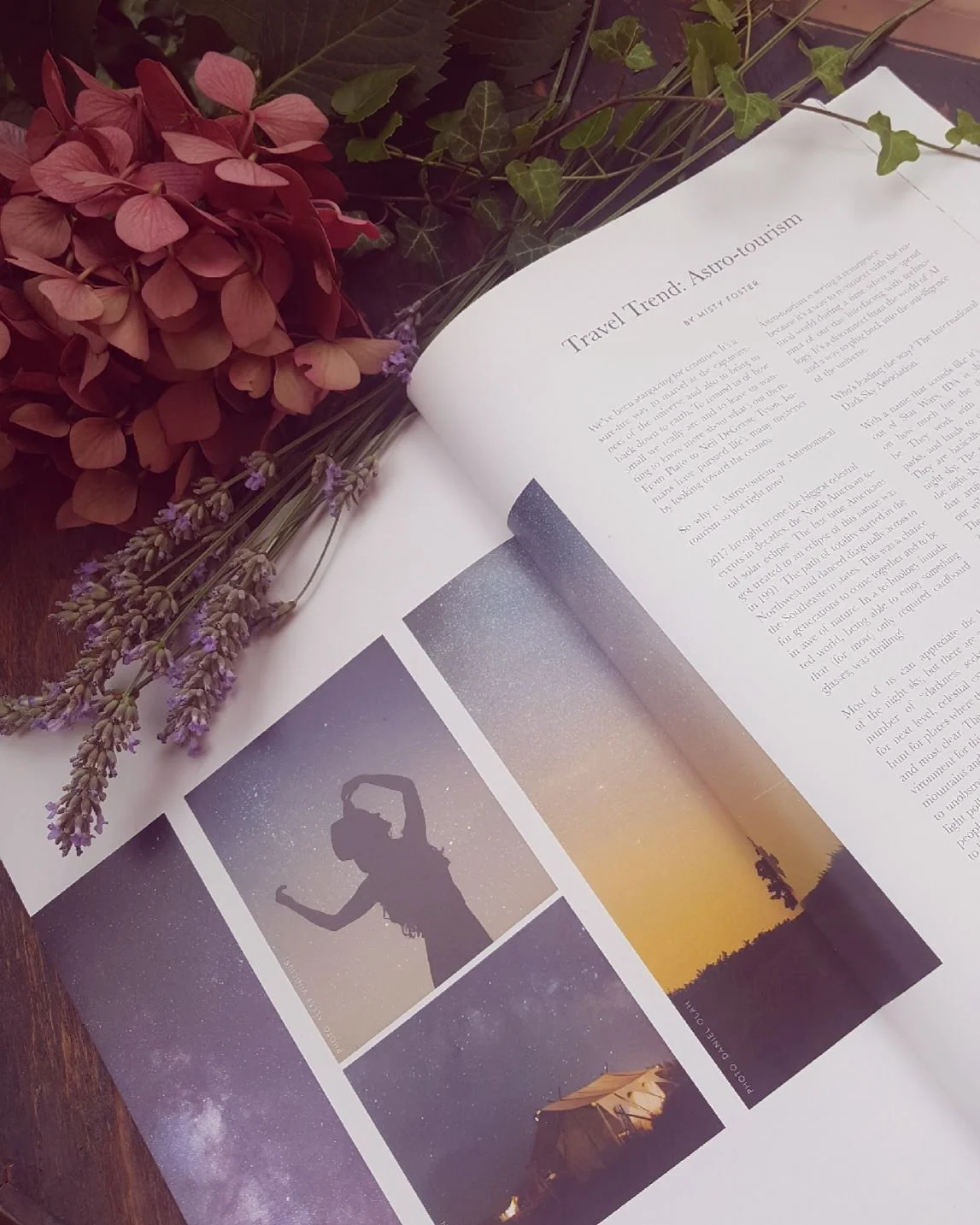 An excerpt from Xenia Magazine, another of Louree’s brilliant creations