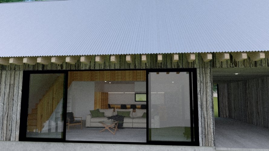 opening to the view-conceptual rendering