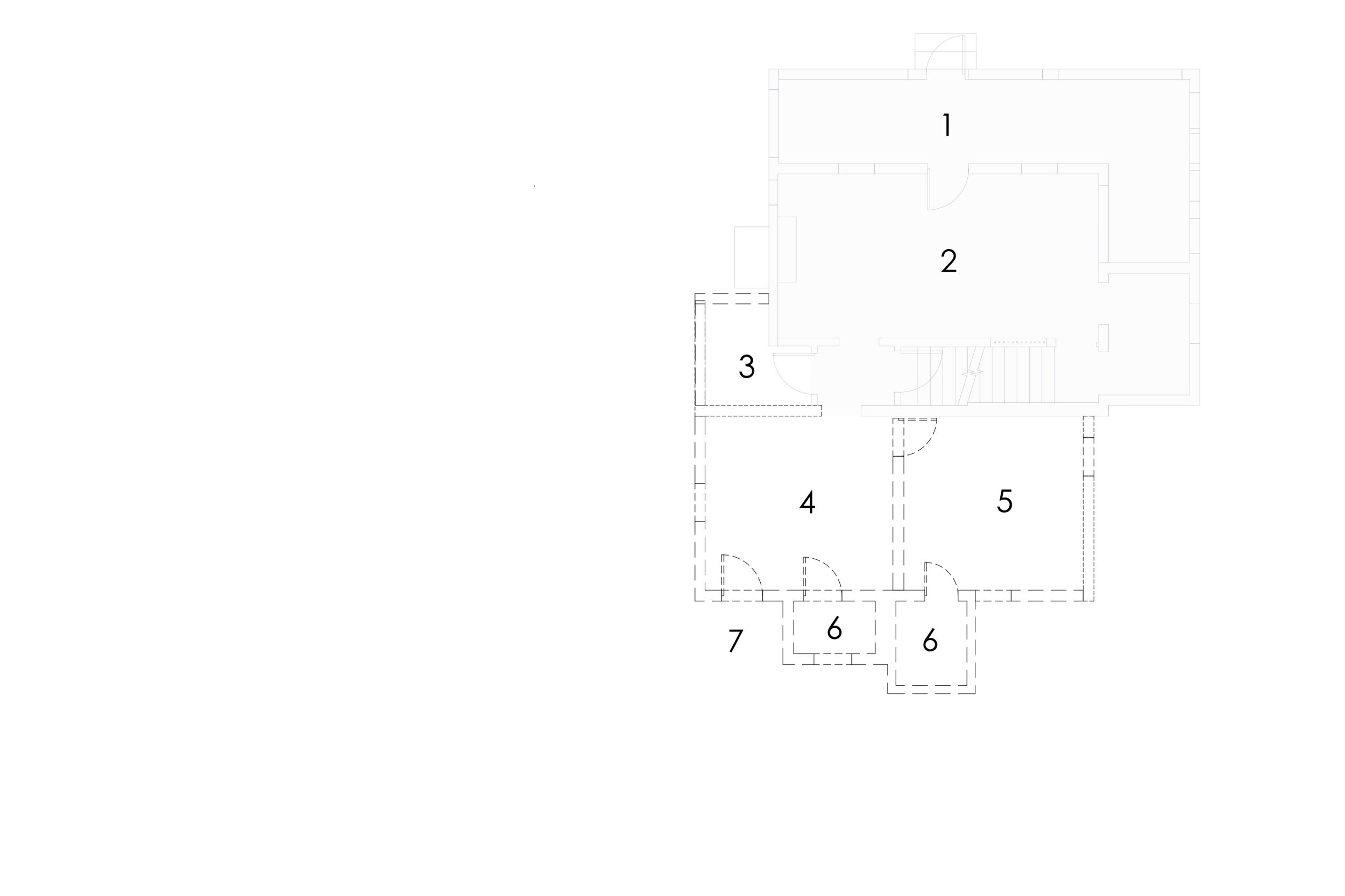 Initial floor plan