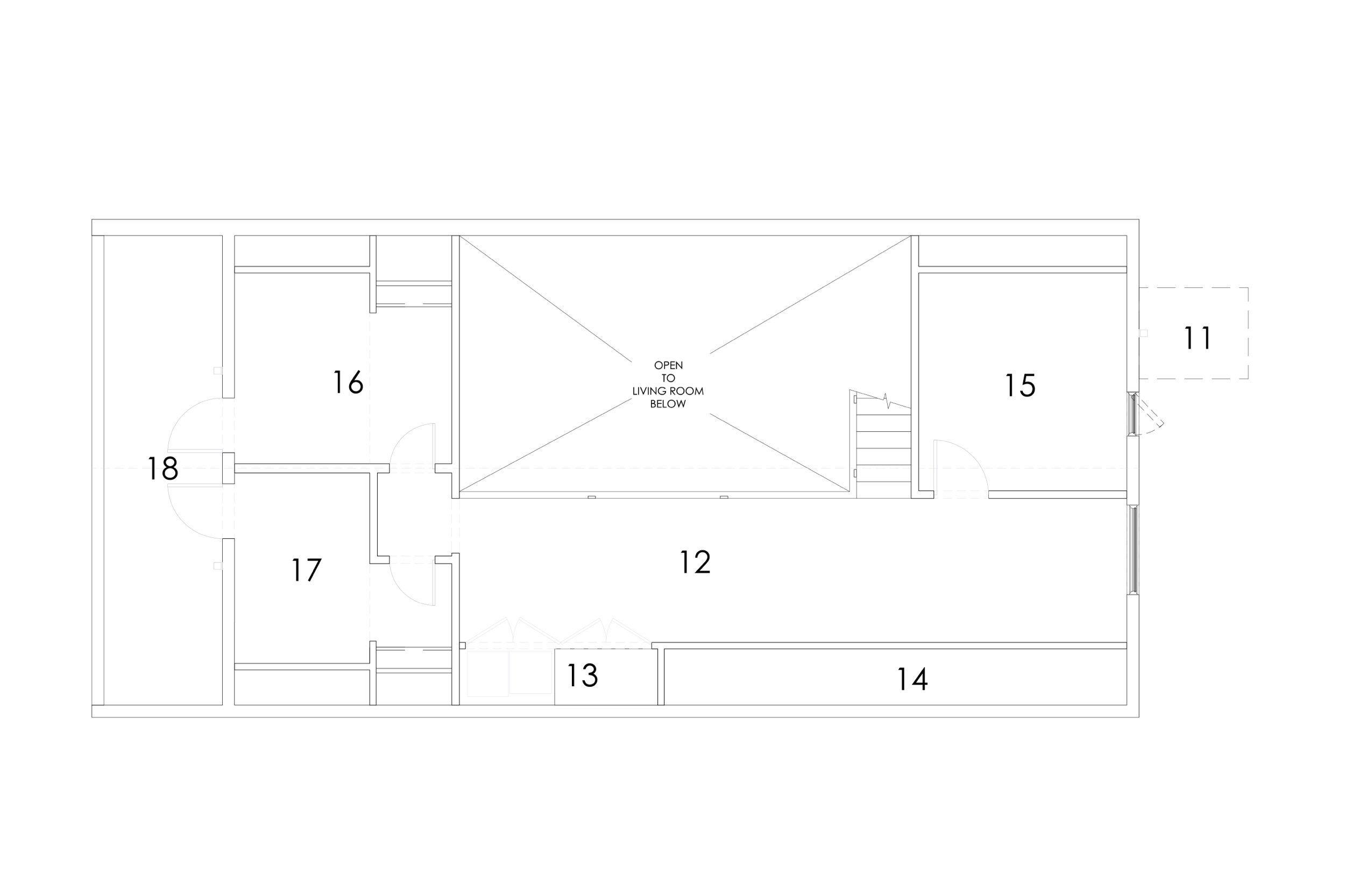 Second floor plan