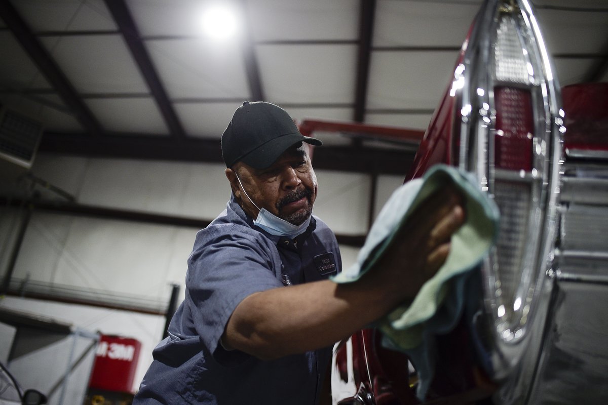  These days, James Brown spends most of his time diagnosing cars more than working hands-on. It’s hard not to get involved when you can tell a part is too tight or too loose just by the sound of the tool. Brown has been repairing cars for over 45 yea
