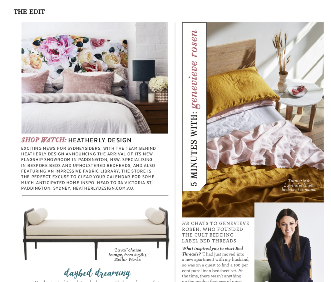 Heatherly Design Paddington in Home Beautiful