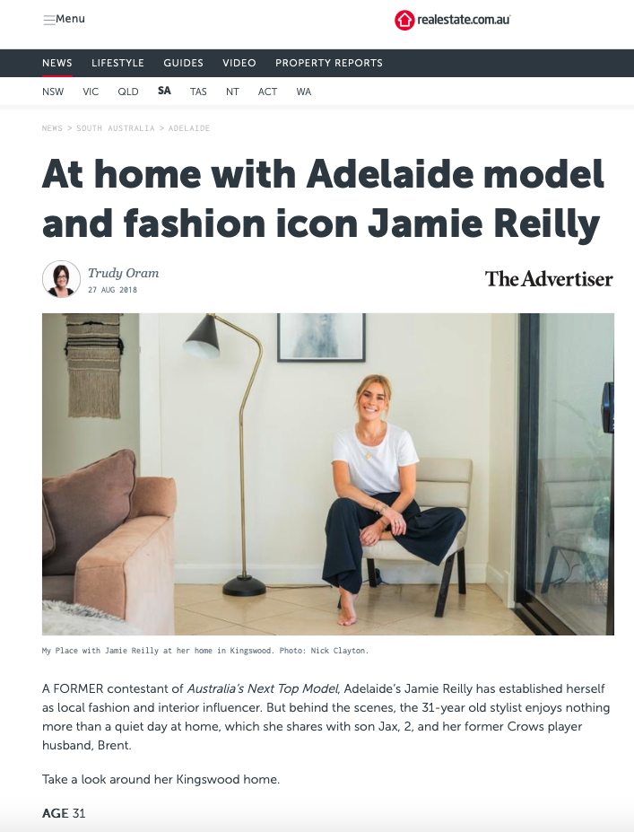 Early Settler X Jamie Reilly in The Advertiser