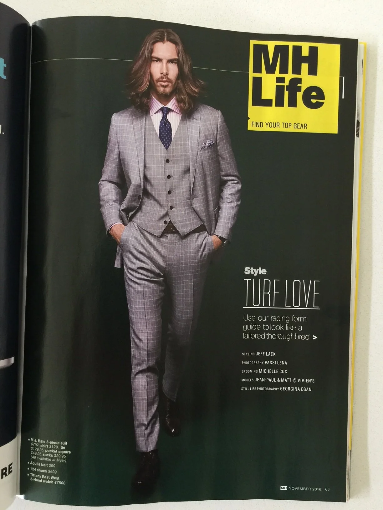 Peter Jackson in Men's Health