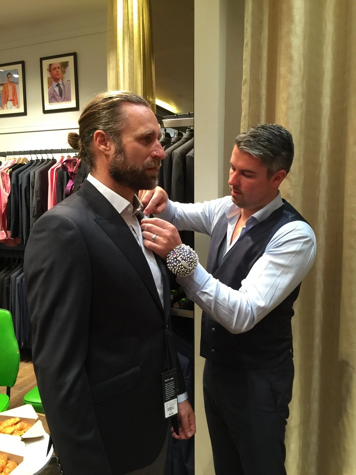 Stylist Jeff Lack for Peter Jackson Made to Measure