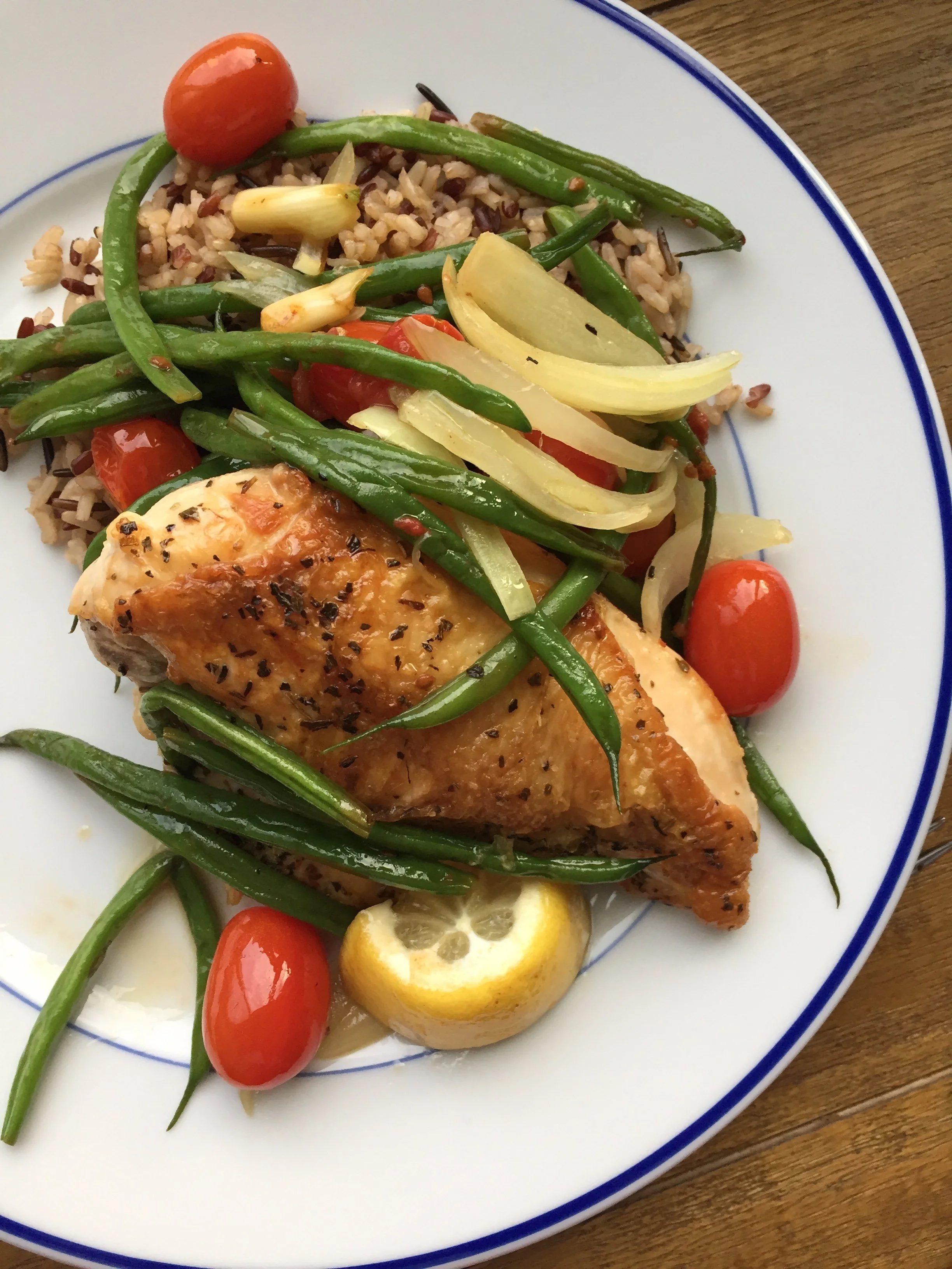 Garlicky Haricot Verts 