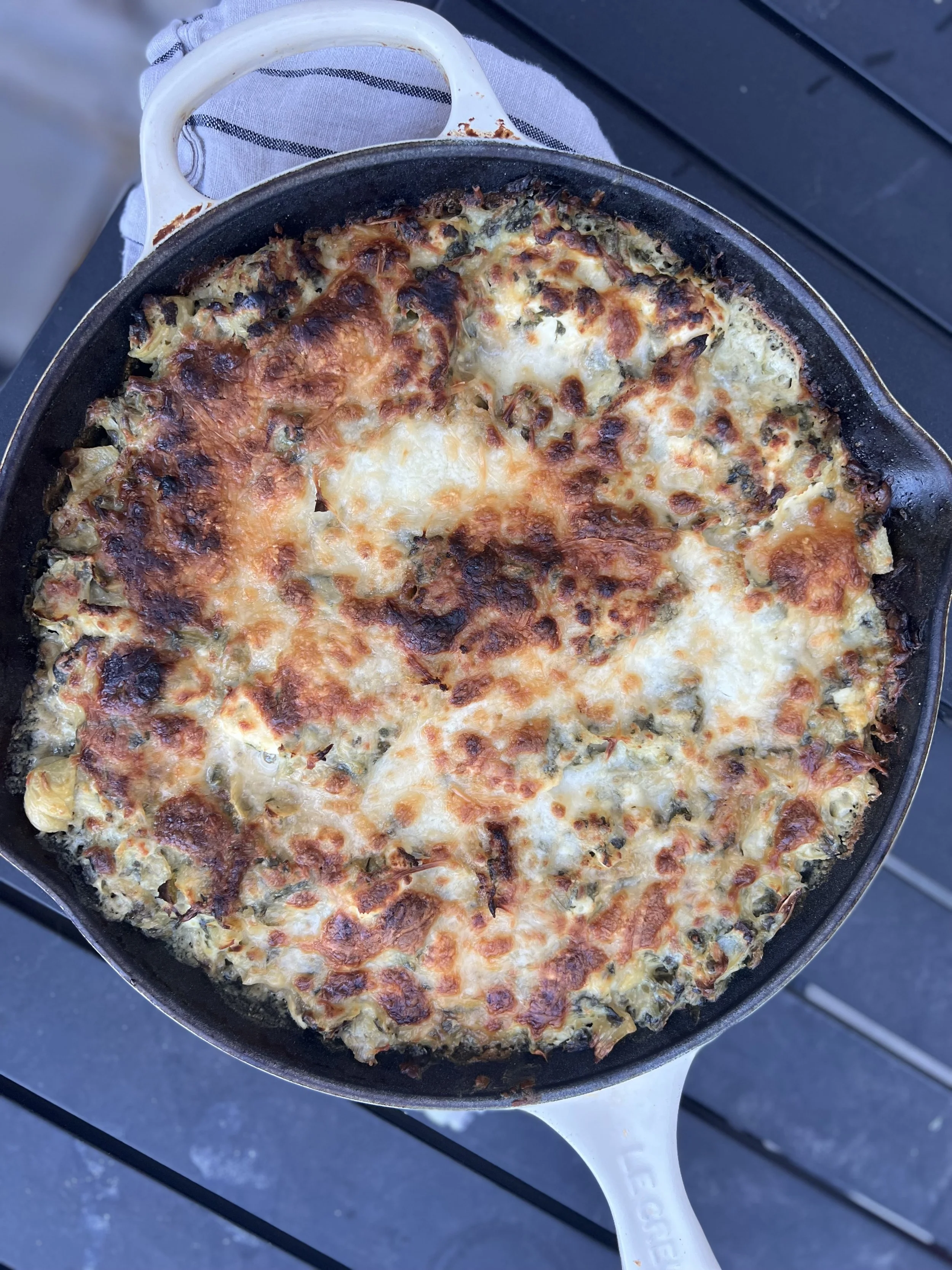 Caramelized Onion Artichoke Dip