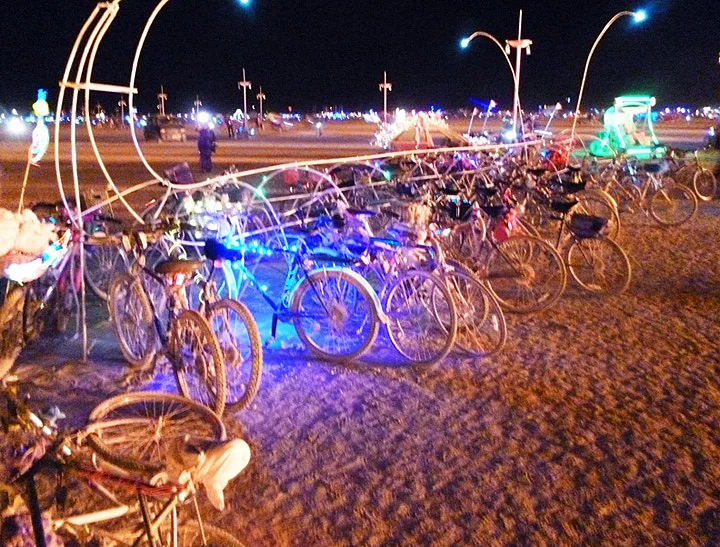  At full-capacity, Rack Attack! could hold over 100 bikes. Watch a documentary about the making of Rack Attack1 on YouTube http://youtu.be/gyrOTe4V1Ew
