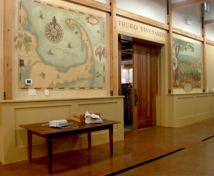 Barrel Room Mural