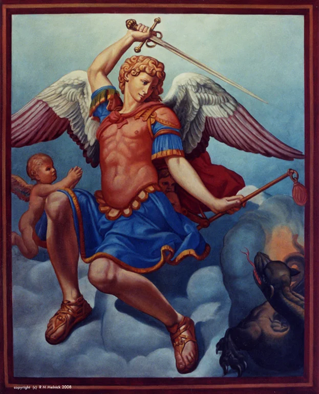 St. Michael (After Bronzino)
