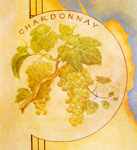 Painted on site for Truro Vineyards of Cape Cod, 2009 ,Detail 