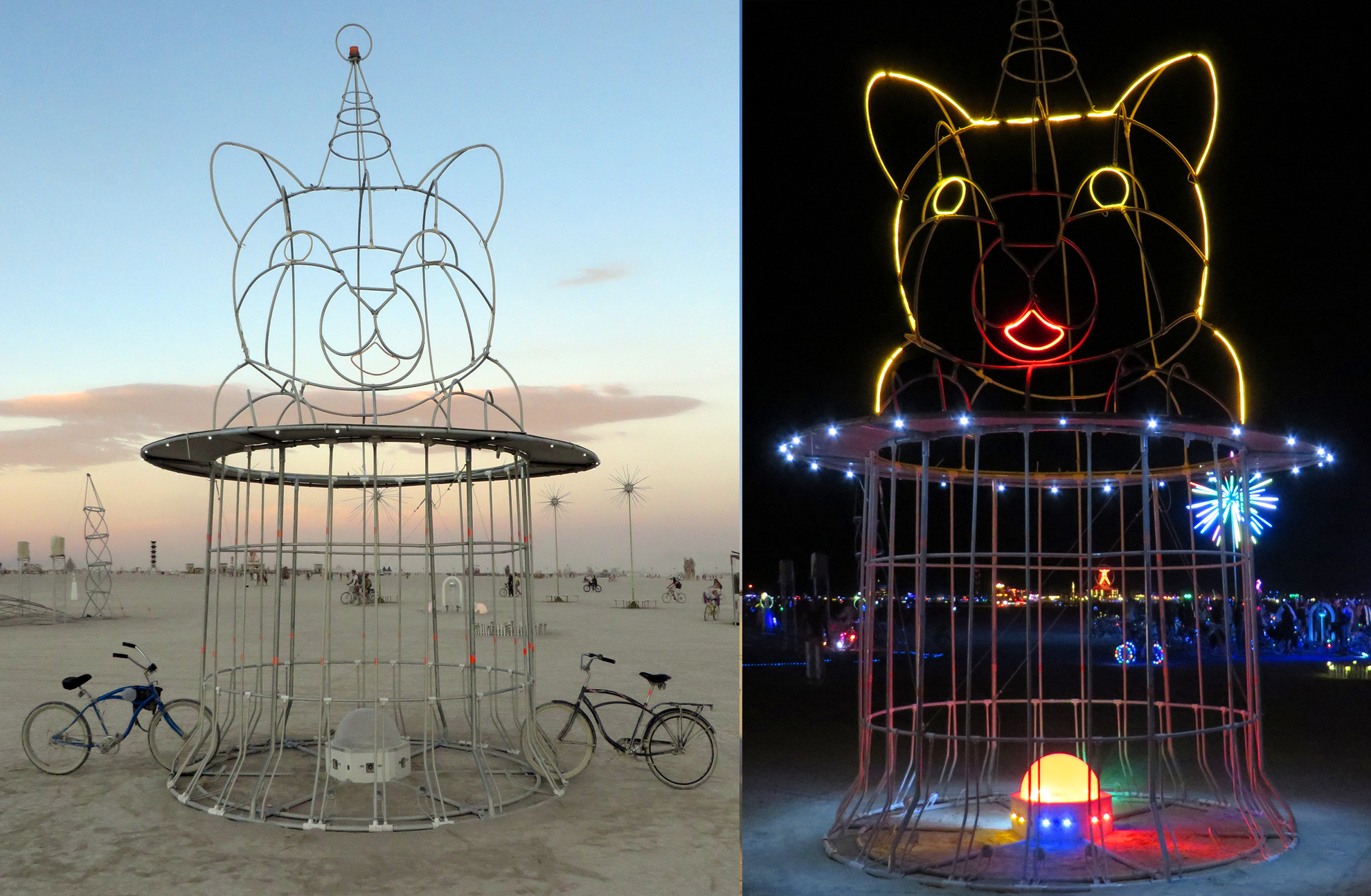 Rube Awakening Magic Bike Rack