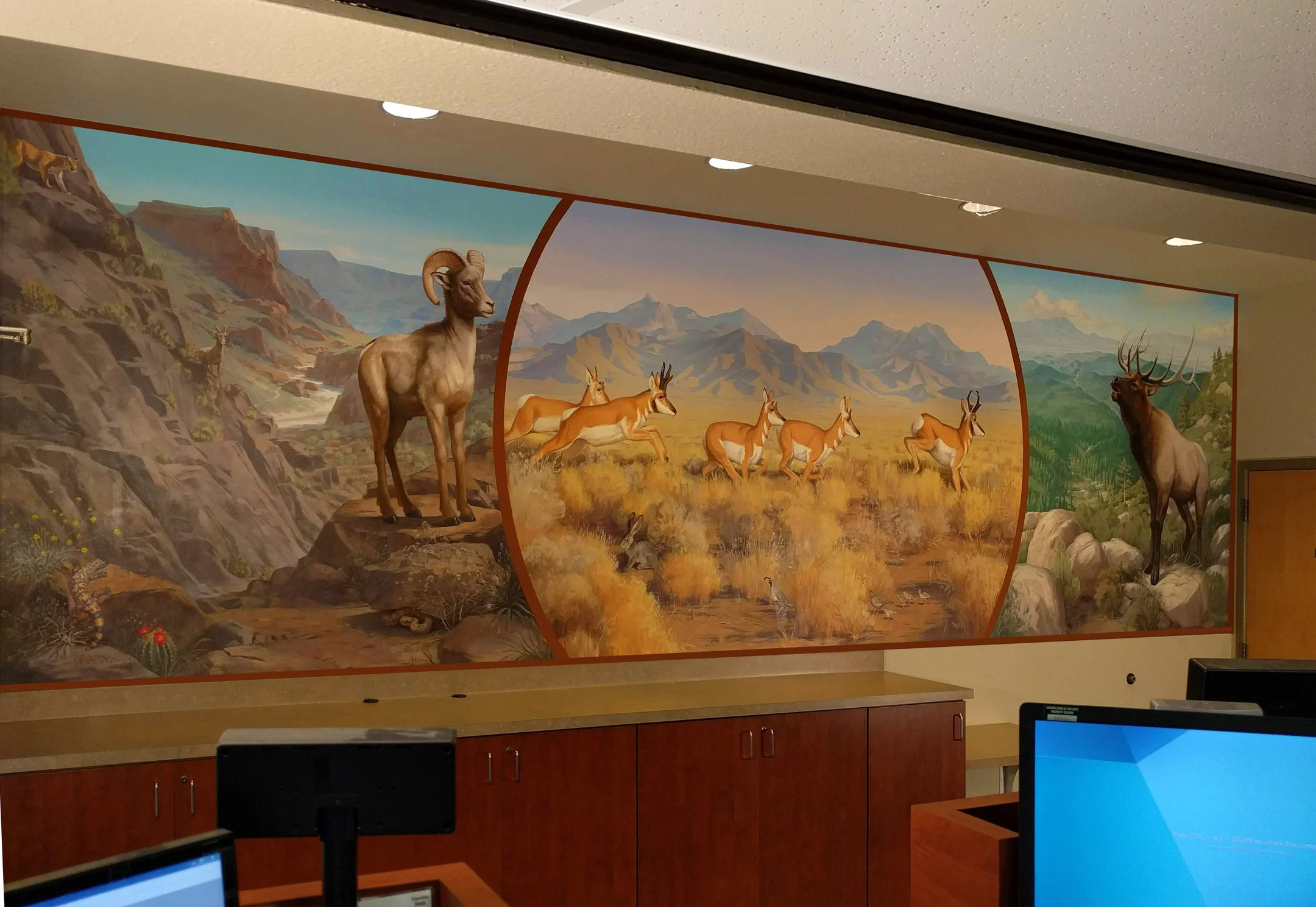 Arizona Game & Fish Wildlife Mural