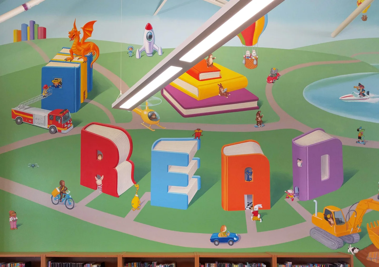 Read Library Mural