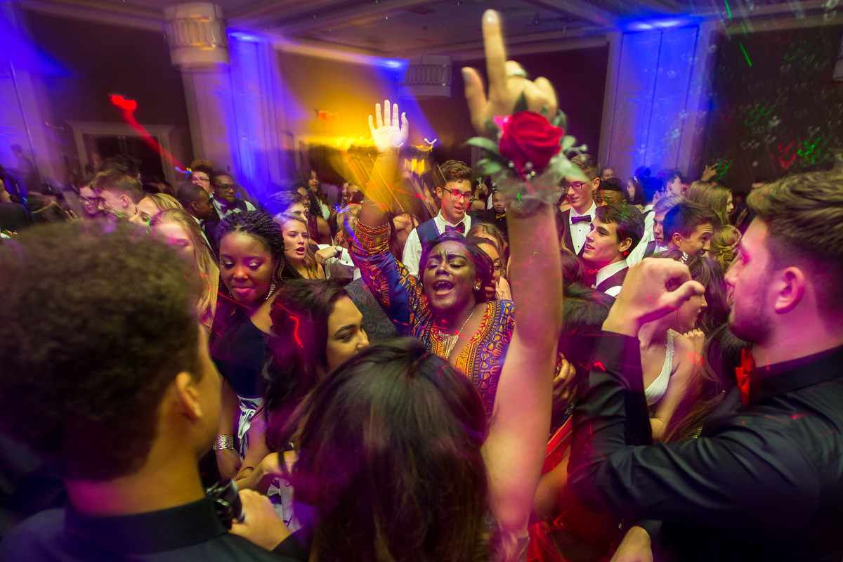  Skyline High School students attend prom at the Sheraton Hotel on Saturday, May 6, 2017. Matt Weigand | The Ann Arbor News 