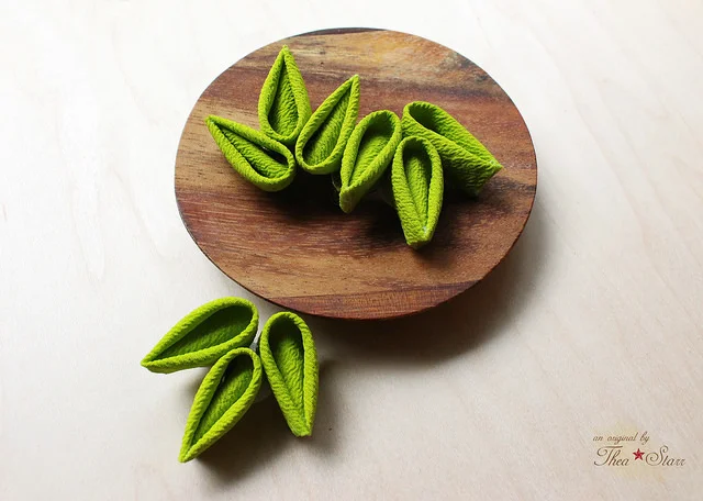 Small Bamboo Leaves Clips