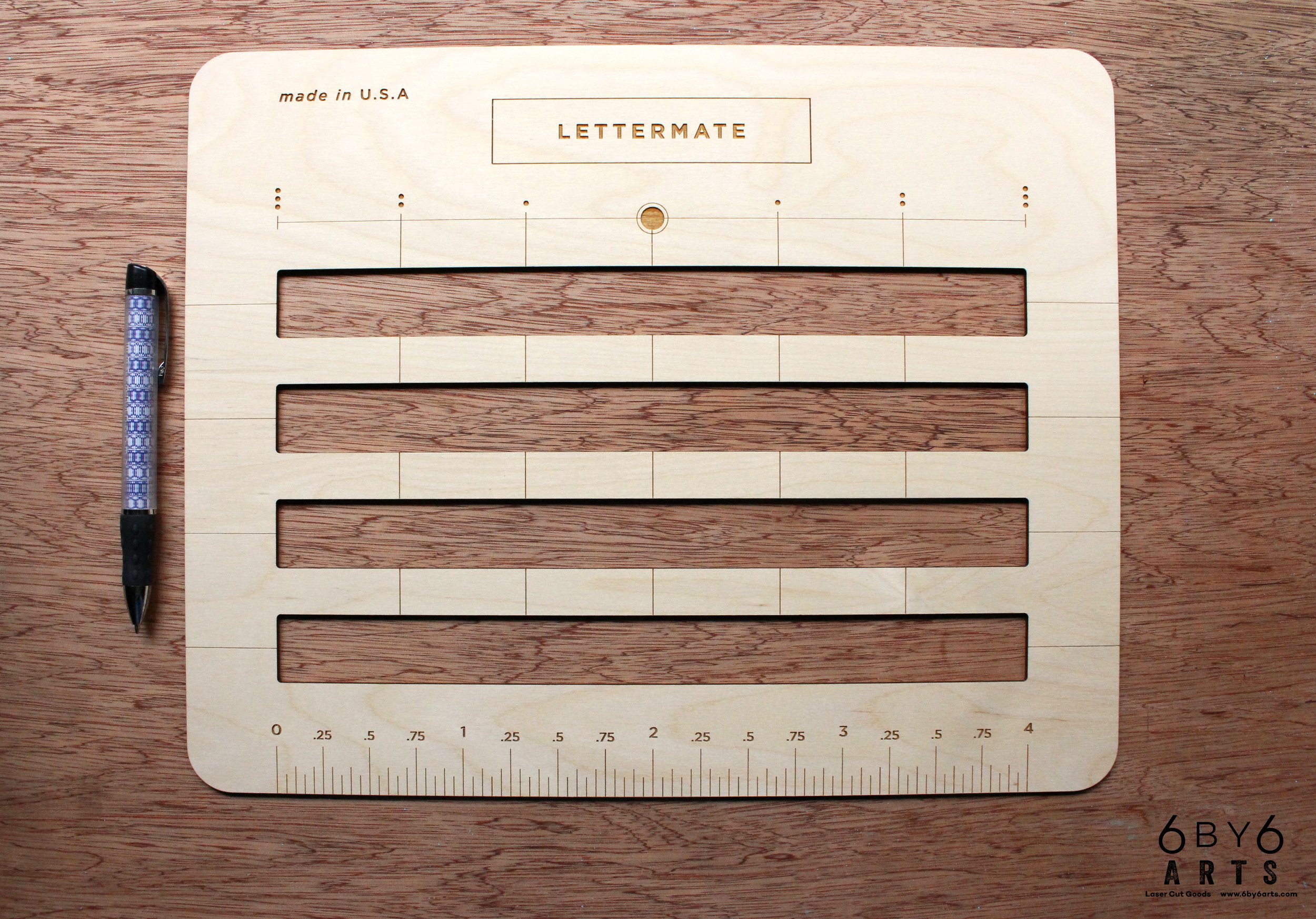 The Lettermate - Custom large scale version of product for on site workshops/wholesale events.